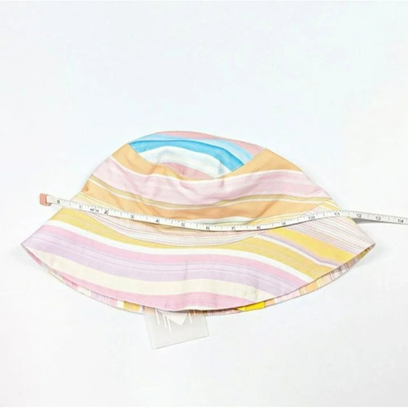 Kerri Rosenthal Women's Mirage Bucket Hat Cotton Pink Multi O/S (MSRP $128) - Picture 7 of 7